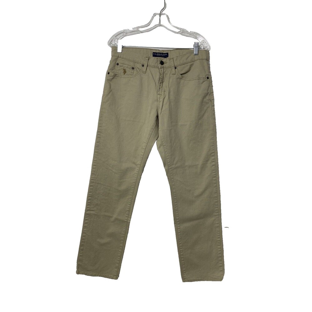 US Polo Assn Chino Pants Size 32X30 Khakis Activate Stretch Men's Straight Leg